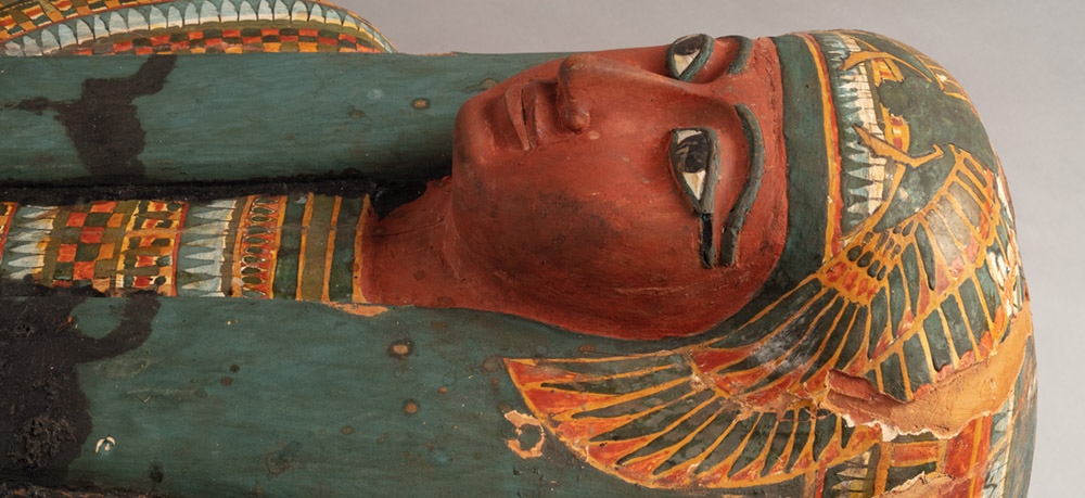 painted coffin of Ankh-khonsu.