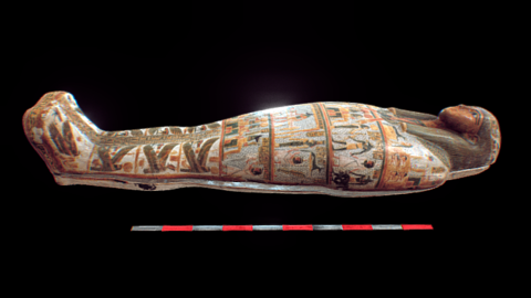 profile of 3D coffin.