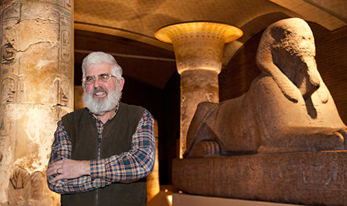 Ancient Brews lecture with Patrick E. McGovern Photo by Alison Dunlap