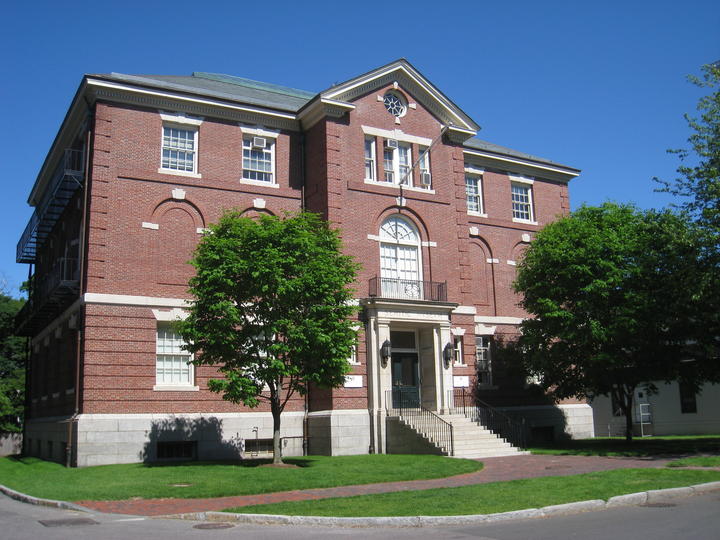 Exterior of the museum on a sunny day