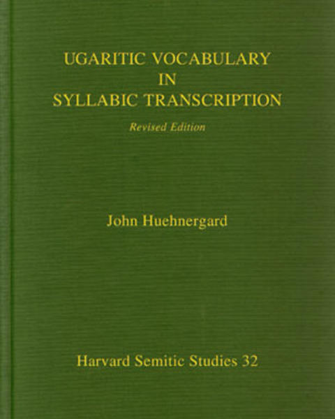 <p>Ugaritic Vocabulary in Syllabic Transcription</p>
